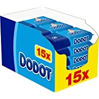 Los mejores  - Dodot Toallitas para Bebé- 960 Toallitas- 15 Paquetes (15x64)- Limpieza e Hidratación en Cada Pasada